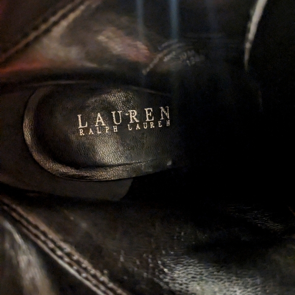 Ralph Lauren Suade Booties Brand New Size 10. - Picture 4 of 10